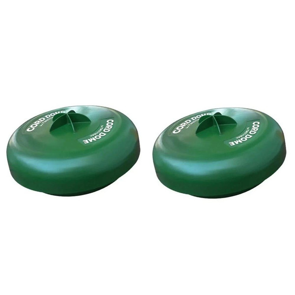 2 Twist and Seal Dome Extension Cord Protectors Green Heavy Duty TSCD-G-1P-BL