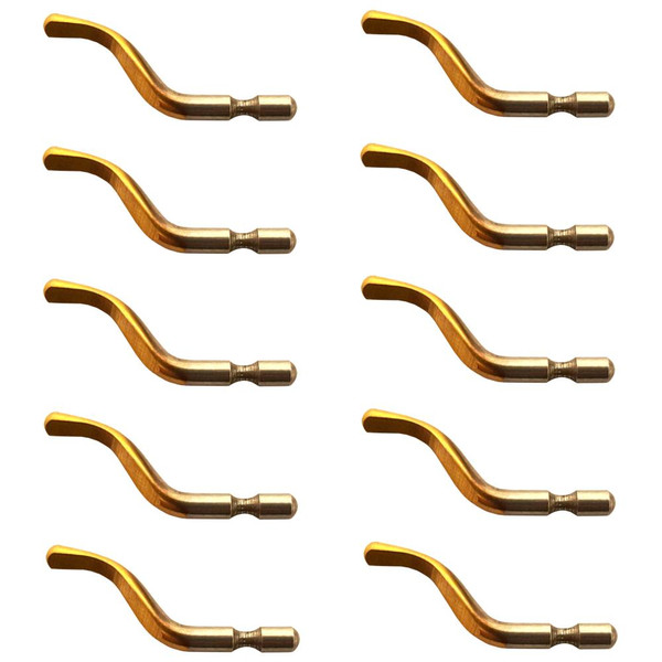 Shaviv 29021 B20 TIN Coated Blades (B20P) (Pack of 10)