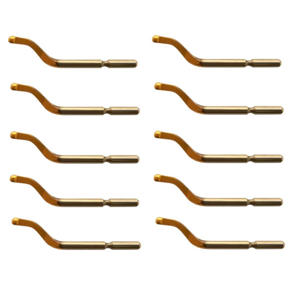 Shaviv 29037 E100 Heavy Duty TIN Coated Blades E100P Pack of 10