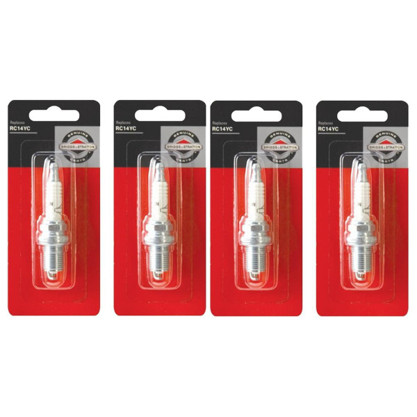 4 Briggs and Stratton 5092K Spark Plug for Engines Replaces 496018S