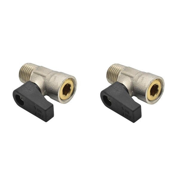 2 Interstate Pneumatics VP40 Pneumatic Foot Pedal Air Control Valve, 2-Position, 1/4" NPT