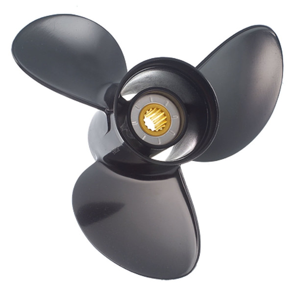 Solas 3411-138-13 Amita 3 Aluminum 3-Blade Propeller - RH, 13.75" Diameter x 13" Pitch x 15-Spline