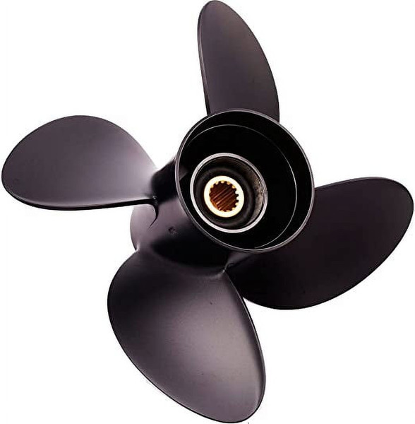 Solas 3413-138-19 Amita 4 Offshore Aluminum 4, Blade Boat Propeller, RH, 13.75 In. Diameter x 19 In. Pitch