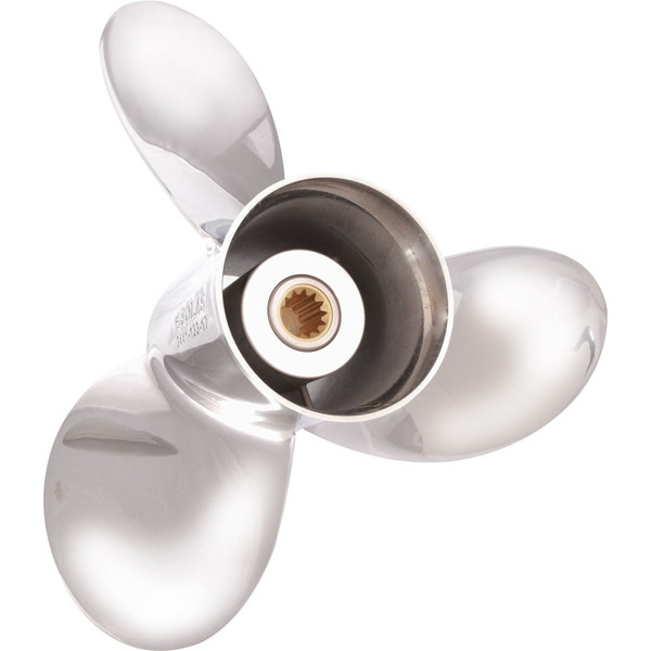 Solas 2441-133-17 Titan Stainless Steel 3-Blade Boat Propeller - RH, 13.25 In. Diameter x 17 In. Pitch