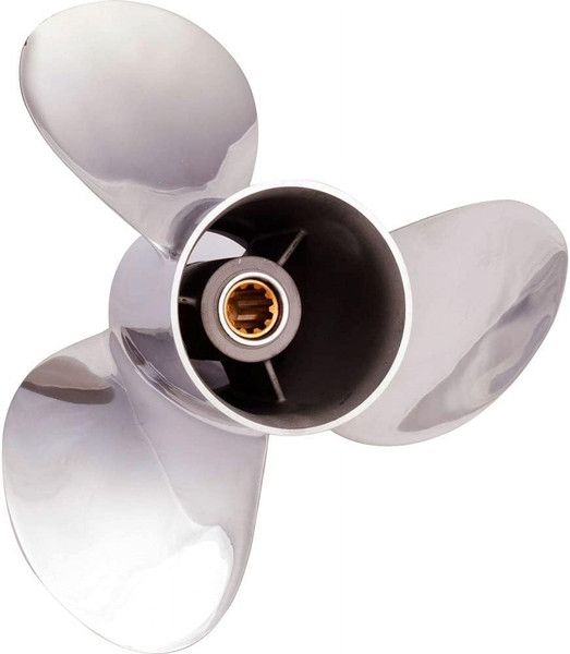 Solas 3231-101-13 Stainless Steel 3-Blade Propeller - RH, 10.13" Diameter x 13" Pitch
