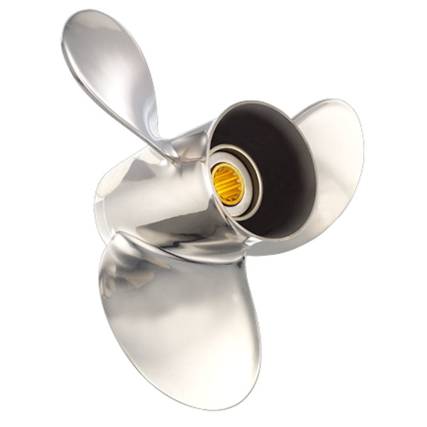 Solas 5221-100-13 Saturn Stainless Steel 3-Blade Boat Propeller - RH, 10 In. Diameter x 13 In. Pitch
