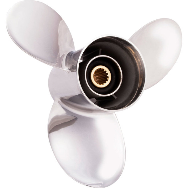 Solas 3441-133-17 Titan Stainless Steel 3-Blade Boat Propeller - RH, 13.25 In. Diameter x 17 In. Pitch