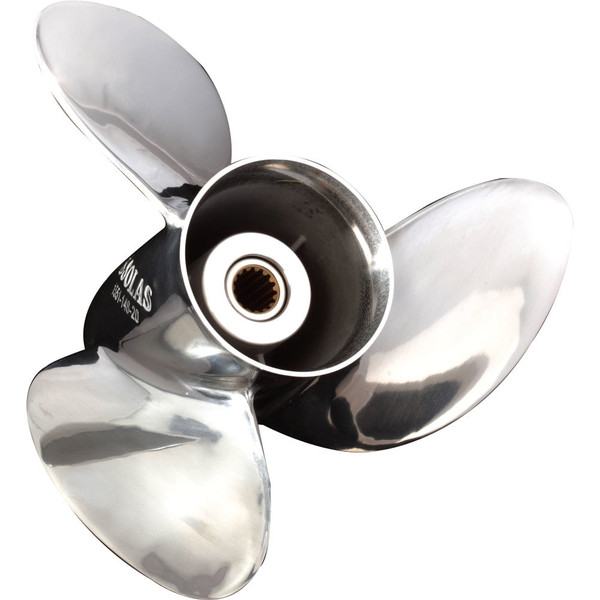 Solas 3551-148-17 HR Titan Stainless Steel 3-Blade Boat Propeller - RH, 14.75 In. Diameter x 17 In. Pitch