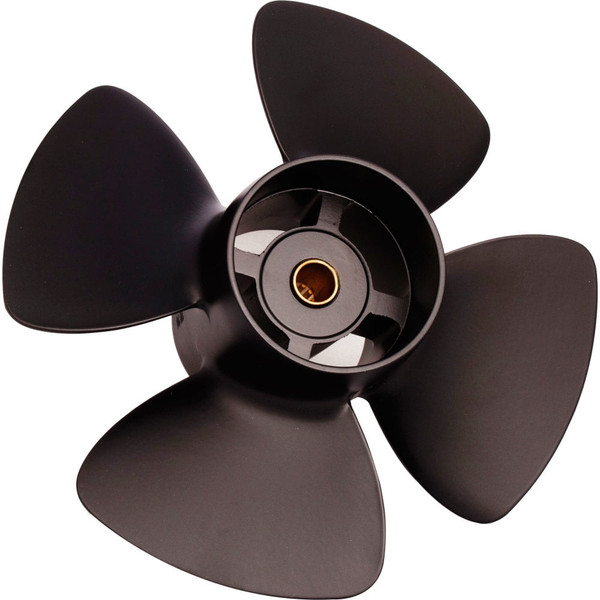 Solas 5013-087-05 Amita 4 High-Thrust Aluminum 4-Blade Boat Propeller - RH, 8.7 In. Diameter x 5 In. Pitch x 12-Spline