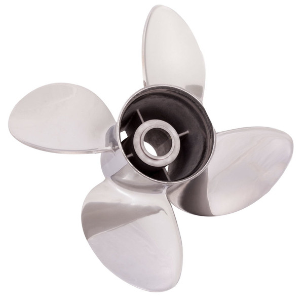 Solas 9554-141-19 Rubex HR4 Stainless Steel 4-Blade Boat Propeller - LH, 14-1/8 In. Diameter x 19 In. Pitch