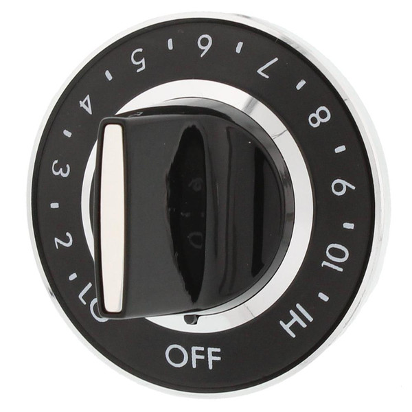 Surface Burner D-STYLE Knob for Jenn Air, AP4290230, PS2201285, Y700854