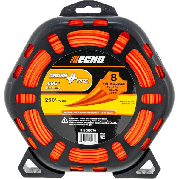 Echo 311095070 1lb Donut .095 Cross Fire String Trimmer Line