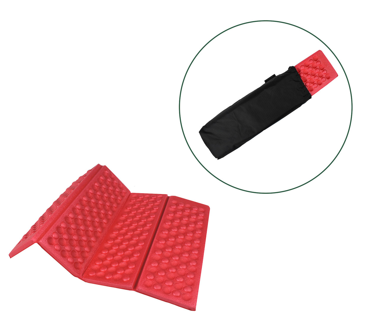 1pc Portable Foldable Camping Mat Seat Cushion, Waterproof Foam