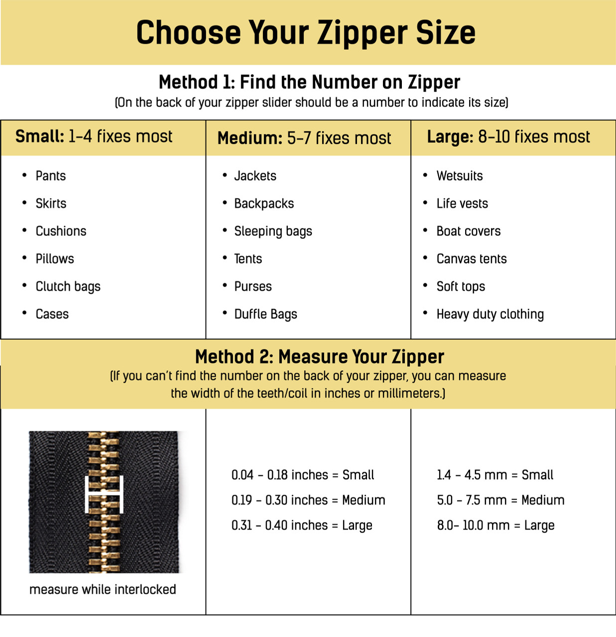 FixnZip™ Zipper Repair Black Nickel - MountainRepublic