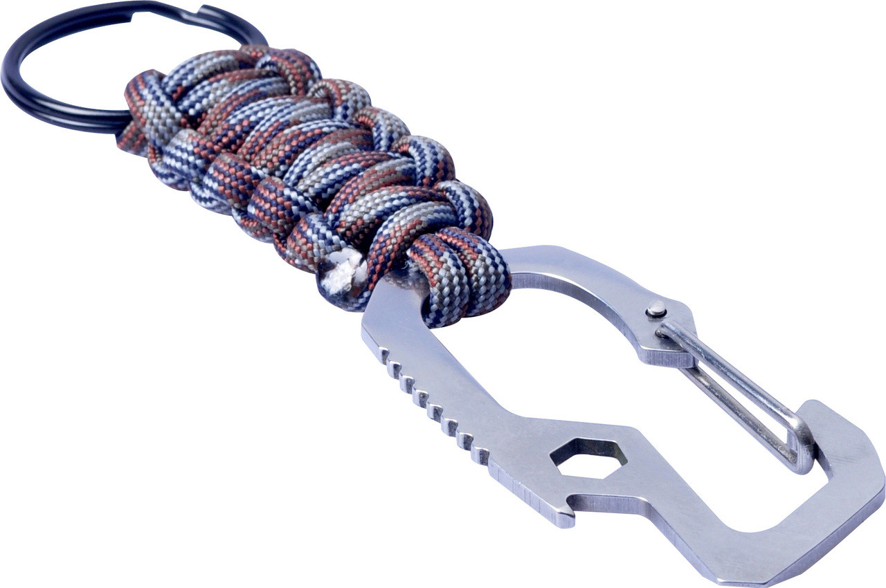 Father's Day Paracord Carabiner Keychain Craft Kit - Makes 12