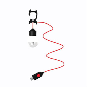 Sunrex C9 Outdoor Emergency USB Hanging Light - Red Sunrex C9 Outdoor Emergency USB Hanging Light - Red