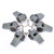 3 Function Whistle Keychain | Whistle, Compass & Thermometer