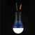 Blue LED Tent Lamp with Carabiner