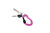 Pink Ear-Shape Forged Biner w/ Lock 75mm