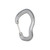 Grey Forged Biner w/ Wiregate 56mm