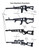 Multitool Functions for Lever Action, Hunting Rifle with Scope, AR 15 (M16), AK-47
