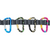 Colored D Carabiner  60 mm Multiple Colors