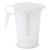 Accu-pour 64 oz. measuring pitcher with plain/no artwork on front.