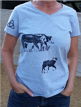 Exclusive Block Printed Australian Shepherd Designs