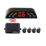 PZ-303-W Car Parking Reversing Buzzer and LED Monitor Parking Alarm Assistance System with 4 Rear Radar