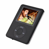 1.8 inch TFT Screen MP4 Player with TF Card Slot, Support Recorder, FM Radio, E-Book and Calendar(Silver)