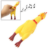 17cm Interesting Toy Stress-Relieved Screaming Hen Shrilling Chicken Relief Squeezed Gift