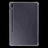 For Samsung Galaxy Tab S8 / Galaxy Tab S7 T870/T875 3mm Four-corner Shockproof Transparent TPU Case(Transparent)