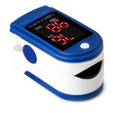 Precision Finger Pulse Oximeter Blood Oxygen Monitor(Blue)