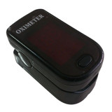 Finger Pulse Oximete LED HD Display Portable Oximeter Equipment Blood Oxygen Monitor Pulse Oximeter(Black)