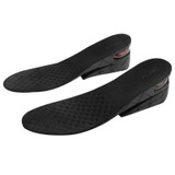 3-Layer Men Shoe Air Cushion Increase Insoles(Black)