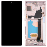 Original Super AMOLED LCD Screen for Samsung Galaxy Note20 Ultra SM-N986(5G Version) Digitizer Full Assembly With Frame (Gold)