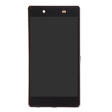 OEM LCD Screen for Sony Xperia Z4 Digitizer Full Assembly with Frame(Black)