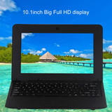 10.1 inch Notebook PC, 1GB+8GB, Android 6.0 A33 Dual-Core ARM Cortex-A9 up to 1.5GHz, WiFi, SD Card, U Disk(Black)