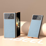 For Xiaomi Mix Fold 3 Genuine Minol Nano Plating Phone Case(Blue)