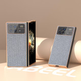 For Xiaomi Mix Fold 3 Nano Plating Diamond Texture Phone Case(Black)