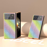 For Xiaomi Mix Fold 3 Nano Plating Diamond Texture Phone Case(Rainbow)