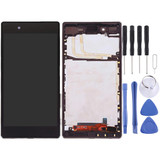 OEM LCD Screen for Sony Xperia Z5 Digitizer Full Assembly with Frame(Black)