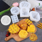 DIY Simulation Bread Silicone Mold Aromatherapy Candle Chocolate Mold, Model: 50-3206