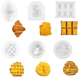 DIY Simulation Bread Silicone Mold Aromatherapy Candle Chocolate Mold, Model: 50-3208