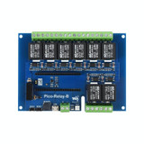 Waveshare Multi Protection 8-Channel Industrial Relay Module for Raspberry Pi Pico