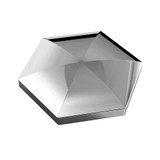 Desktop Kinetic Energy To Vent Stress Relief Fingertip Spinner Toy, Style: Zinc Alloy Hexagon Silver