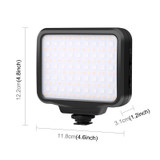 PULUZ Pocket 2500-9900K+RGB Full Color Beauty Fill Light Handheld On-Camera Photography LED Light