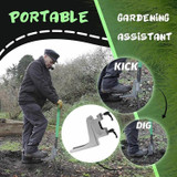 H018 Portable Outdoor Gardening Foot Weeding Aid(As Show)