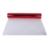 1.52m  0.5m Electroplating Car Auto Body Decals Sticker Self-Adhesive Side Truck Vinyl Graphics(Red)