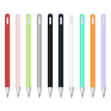 2 Sets 3 In 1 Stylus Silicone Protective Cover + Two-Color Pen Cap Set For Huawei M-Pencil(Midnight Blue)